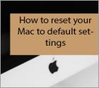 ¿Cómo Restablecer la Configuración por Defecto de su Mac?