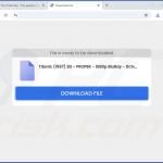 Sitio fraudulento utilizado para promocionar el secuestrador de navegadores MYWeb Watch 2