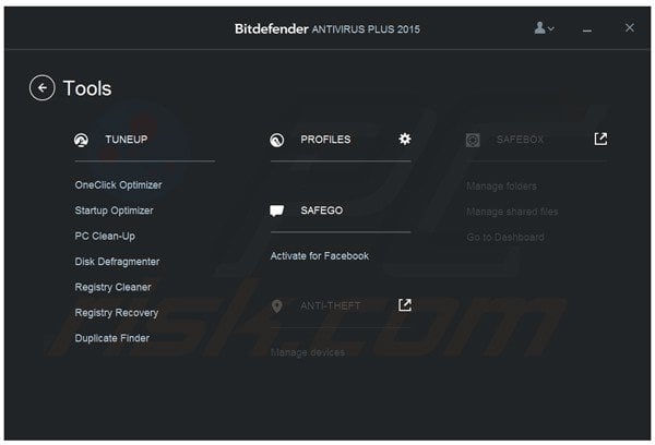 Bitdefender Antivirus Plus 2015 safego