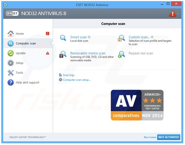 Resultados de estudios que premian ESET NOD32 Antivirus 8