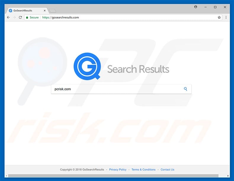 Secuestrador de navegador gosearchresults.com