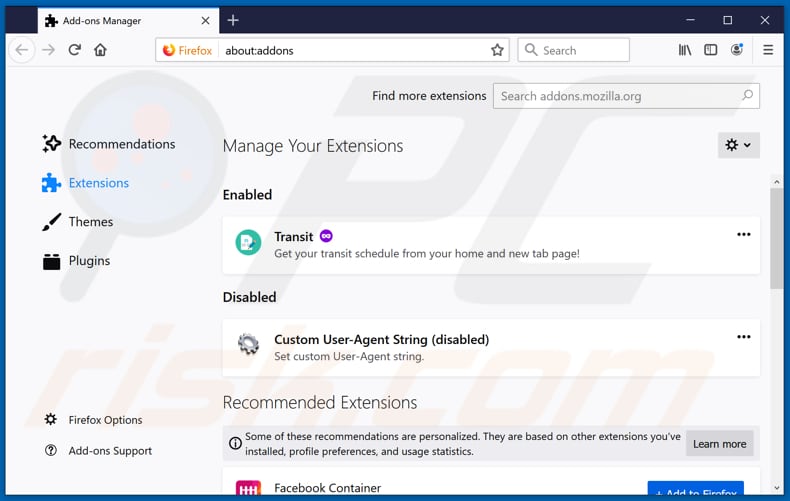 Paso a paso para eliminar extensiones fraudulentas de Mozilla Firefox 2