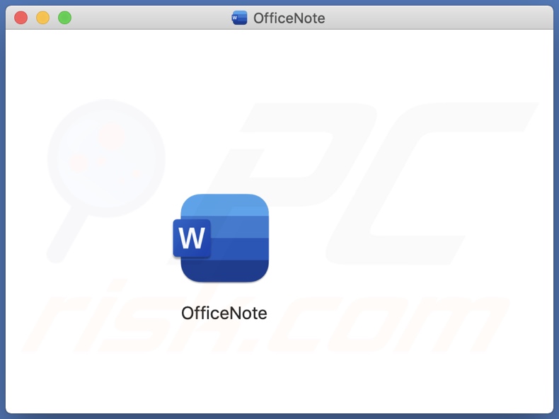 El malware XLoader disfrazado de la aplicación OfficeNote