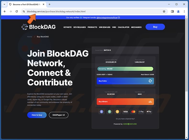 Join BlockDAG Network estafa