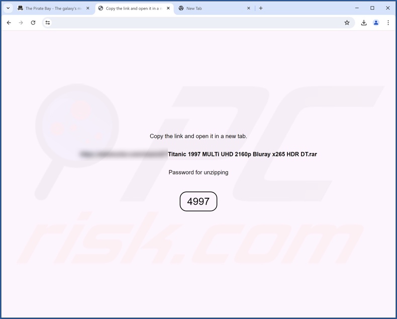 Sitio web engañoso que promociona la falsa extensión de Chrome Online Security