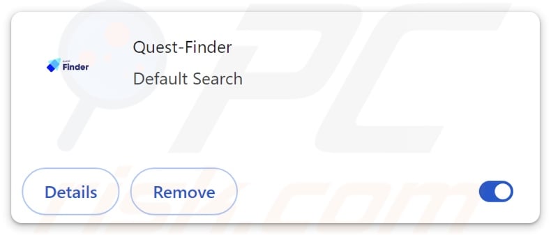Quest-Finder secuestrador del navegador
