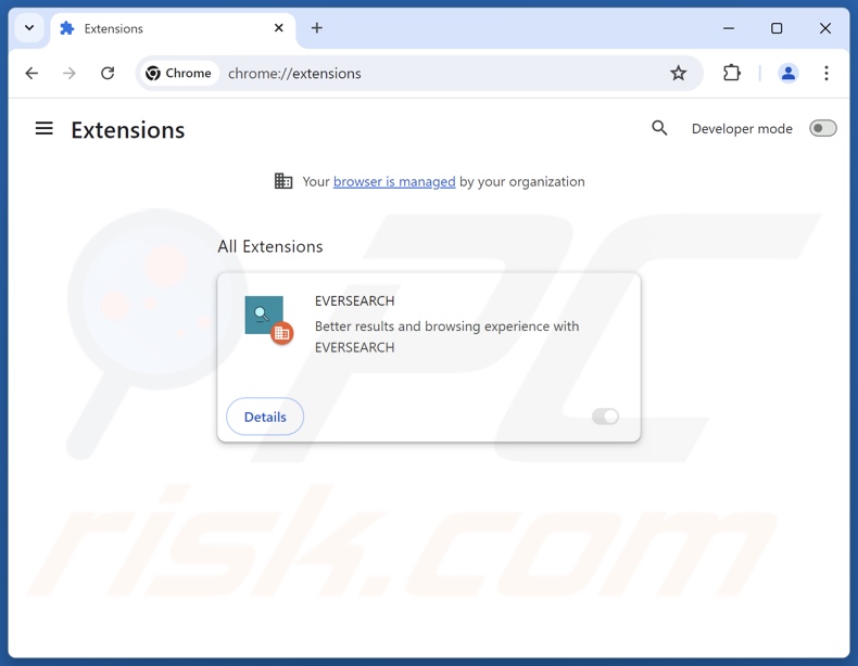 Eliminación de las extensiones de Google Chrome relacionadas con finditfasts.com
