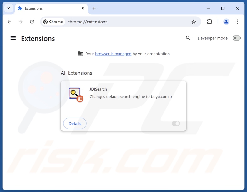 Eliminación de las extensiones de Google Chrome relacionadas con findflarex.com