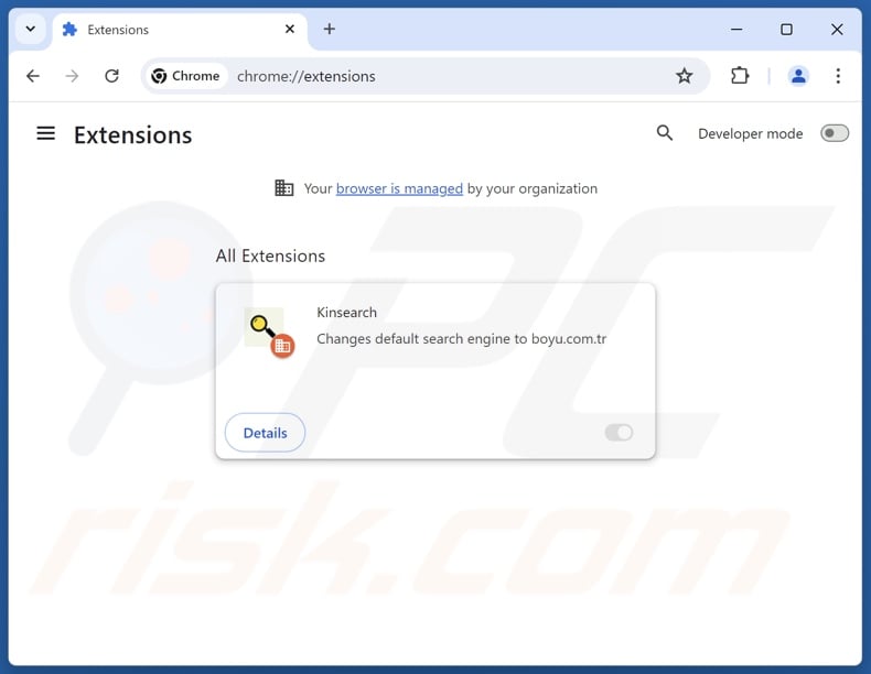 Eliminación de las extensiones de Google Chrome relacionadas con findflarex.com