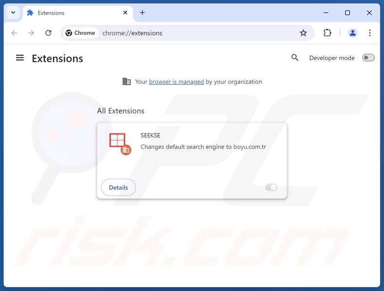 Eliminación de las extensiones de Google Chrome relacionadas con findflarex.com