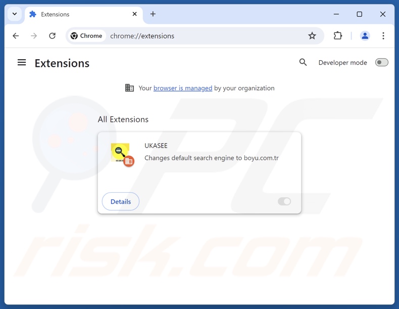 Eliminación de las extensiones de Google Chrome relacionadas con findflarex.com