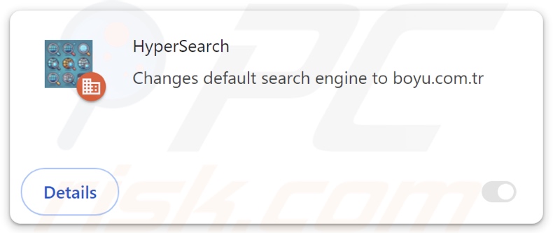 Secuestrador del navegador HyperSearch