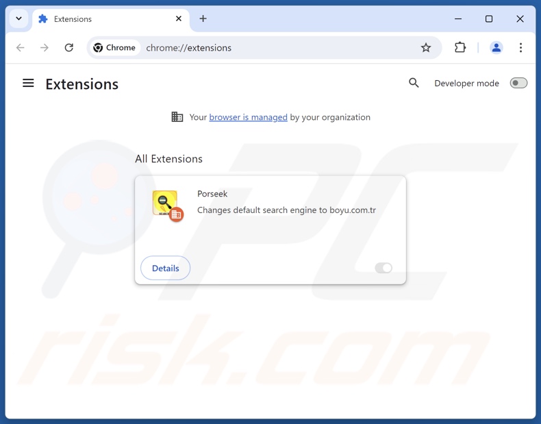 Eliminación de las extensiones de Google Chrome relacionadas con findflarex.com