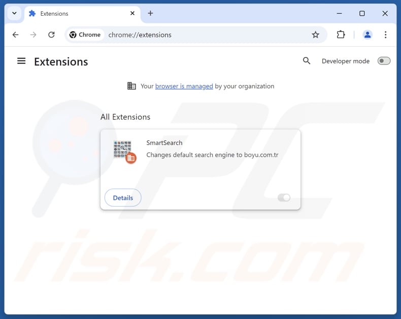 Eliminación de las extensiones de Google Chrome relacionadas con findflarex.com