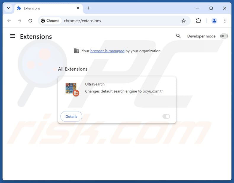 Eliminación de las extensiones de Google Chrome relacionadas con findflarex.com