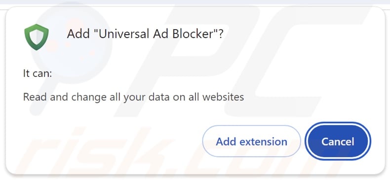 Universal Ad Blocker pedir varios permisos