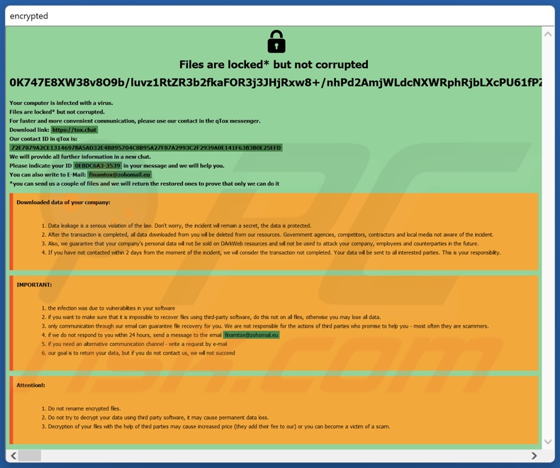 DarkDev ransomware nota de rescate (How_to_back_files.hta)