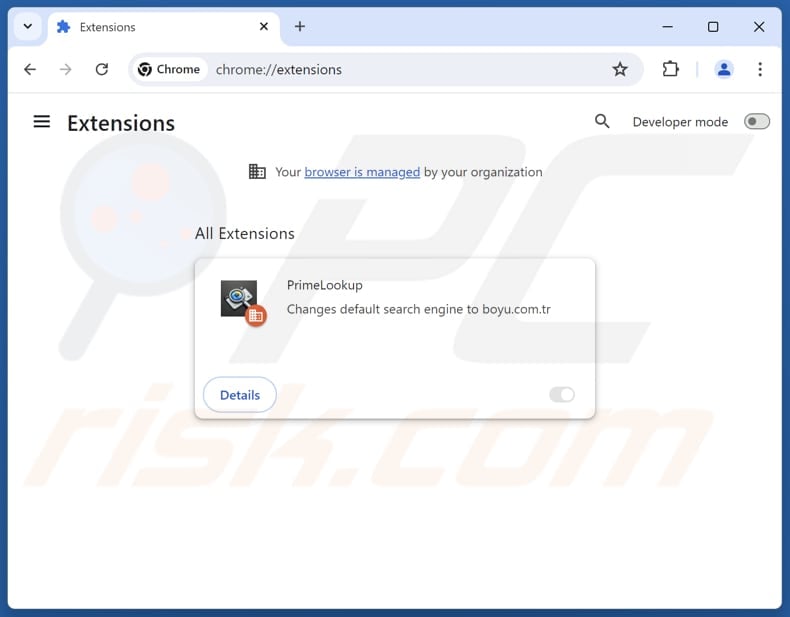 Eliminación de las extensiones de Google Chrome relacionadas con finditfasts.com