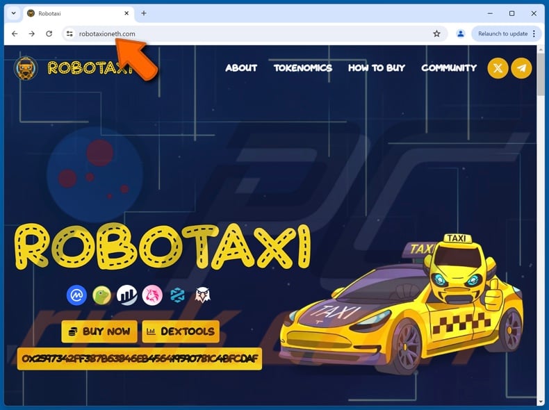 ROBOTAXI ($TAXI) estafa