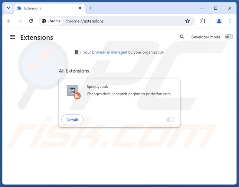 Eliminación de las extensiones de Google Chrome relacionadas con guardflares.com