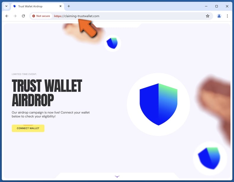 Trust Wallet Airdrop estafa