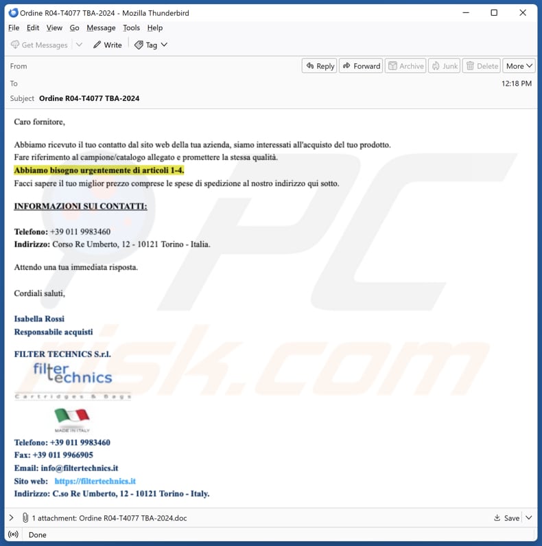 VipKeyLogger malware distribución de correo electrónico