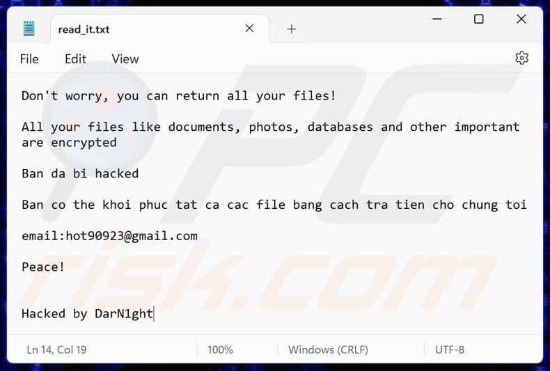 DarkN1ght ransomware archivo de texto (read_it.txt)