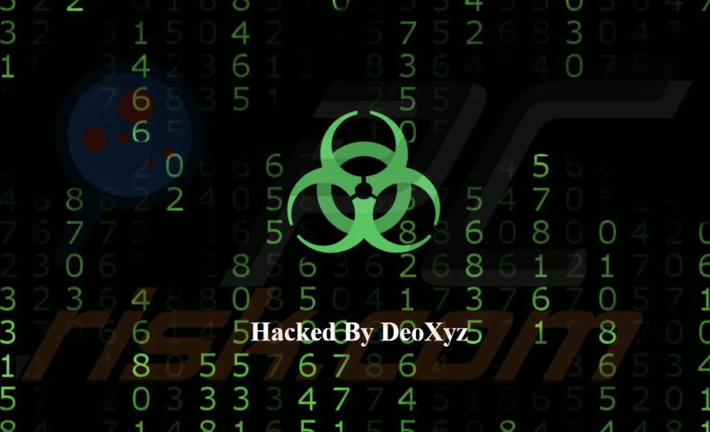 Deoxyz ransomware papel pintado