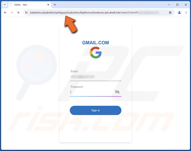 Re-Activate Your Mailbox Address correo electrónico fraudulento promovido sitio de phishing