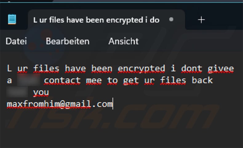 Nnice ransomware papel pintado