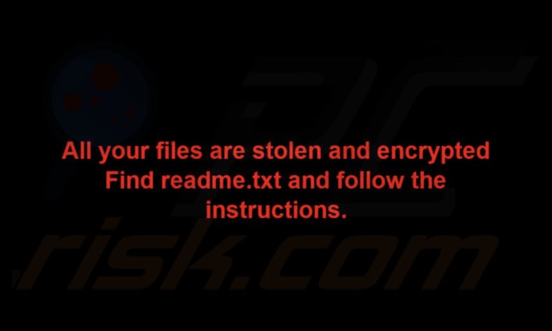 RdpLocker ransomware papel pintado