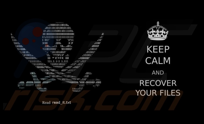 Revenge Of Heisenberg ransomware papel pintado