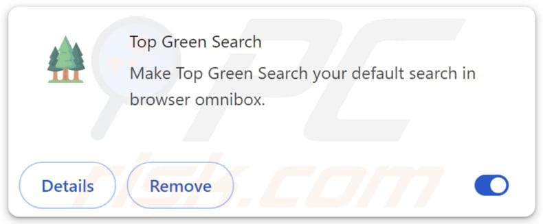 topgreenview.com secuestrador del navegador