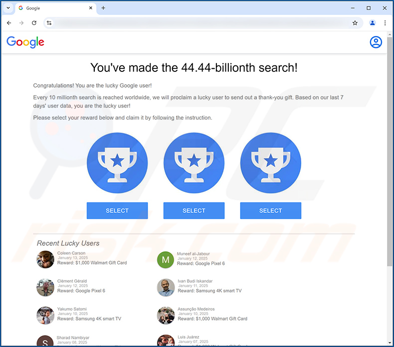 You've made the 44.44-billionth search! POP-UP Estafa