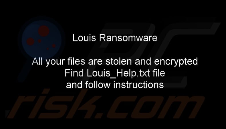 Louis ransomware papel pintado