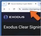 Exodus Clear Signing Activation Estafa