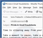 Estafa por correo electrónico Time Is Slipping Away From Your Grasp