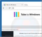 Software publicitario Tabs To Windows