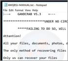 Ransomware GANDCRAB 5.3