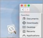 Software publicitario Spaces.app (Mac)