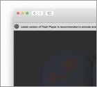 Estafa en pop-up Flash Player Might Be Out Of Date (Mac)