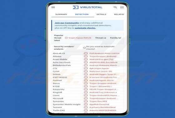 Troyano bancario DoubleTrouble (Android)