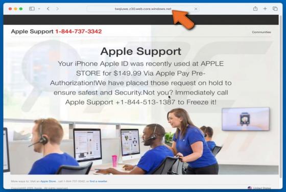 Your Apple ID Was Recently Used At APPLE STORE POP-UP Estafa (Mac)