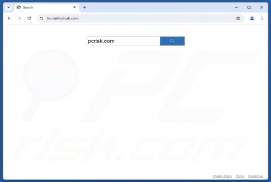 Redirección de homefindhub.com
