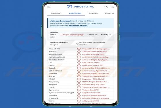 Troyan bancario Massiv (Android)
