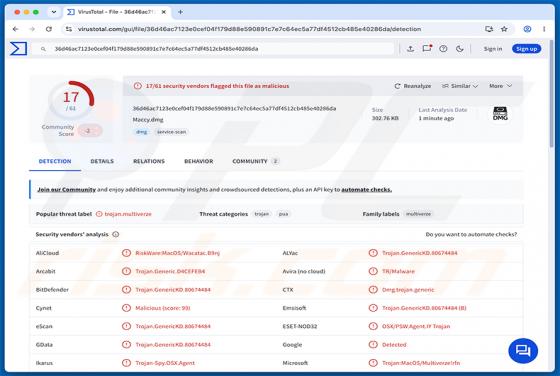 PamStealer Malware (Mac)