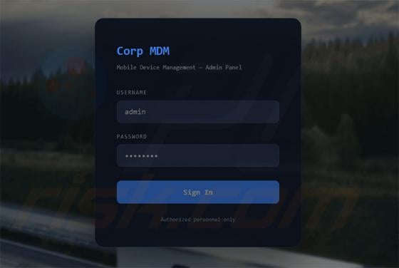 Spyware Corp MDM (Android)