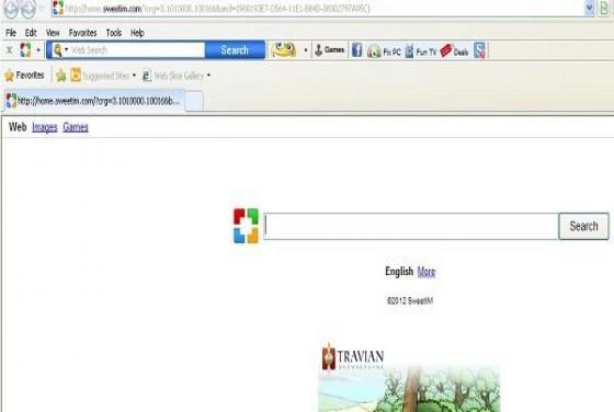 Barra SweetIM Toolbar