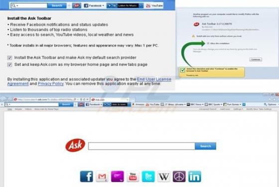 Barra Search.ask.com toolbar