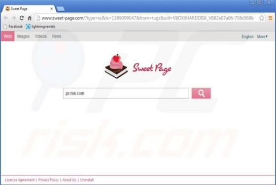 Virus Sweet-Page.com